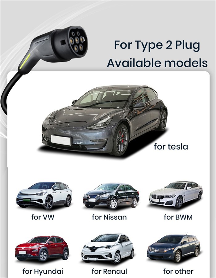 Type 2 Phev Charging Cable Type 2 Phev Charging Cable